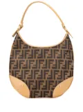Fendi Pre-Owned 2000-2010 Zucca Canvas hobo bag - Brown