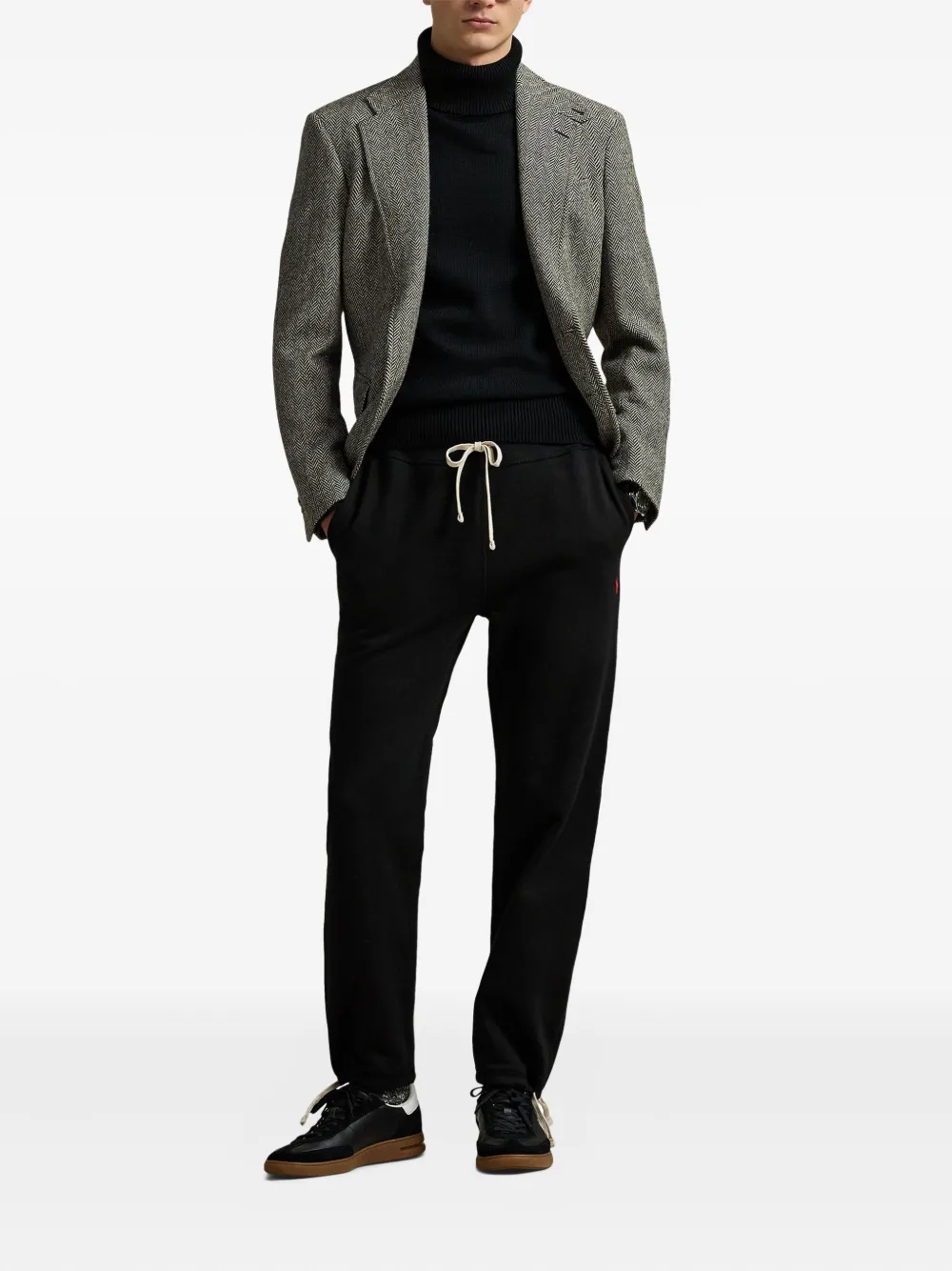 Polo Ralph Lauren Broek met geborduurd logo - Zwart