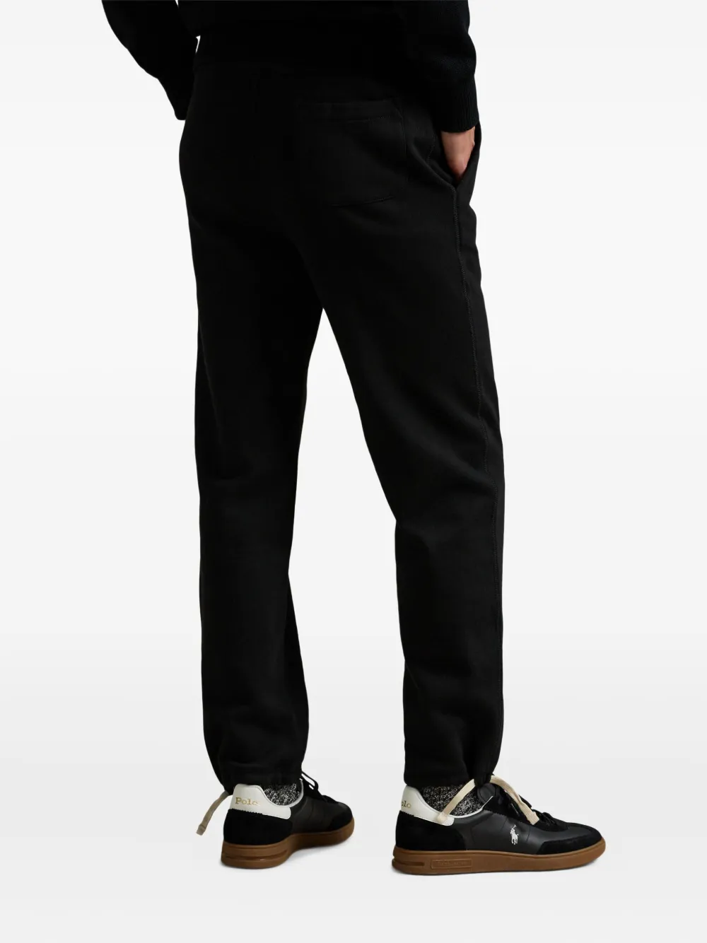 Polo Ralph Lauren Broek met geborduurd logo Zwart