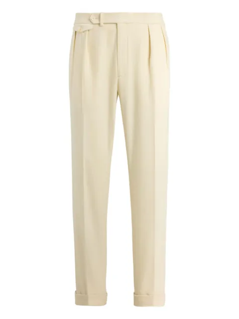Ralph Lauren Purple Label pleated wool trousers