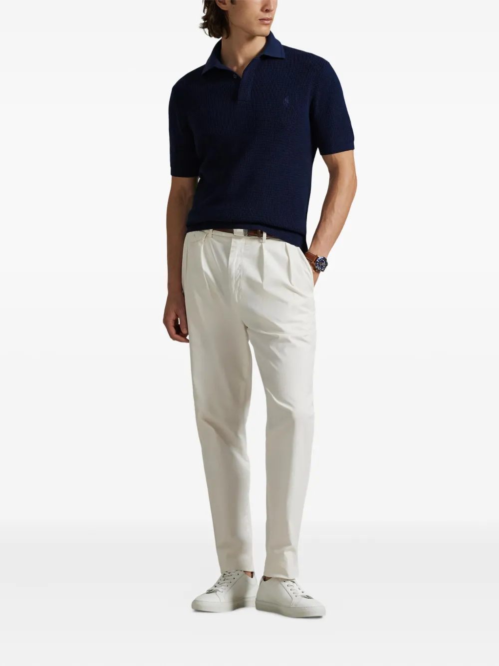 RLX Ralph Lauren short-sleeve polo shirt - Blauw