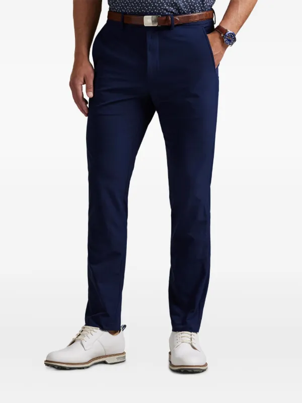 パンツ louren waist belt volume pants RLX Ralph Lauren belt-loop Trousers | Blue | FARFETCH