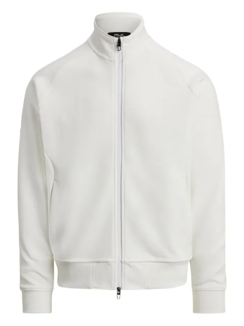 RLX Ralph Lauren mock-neck zip-front cardigan