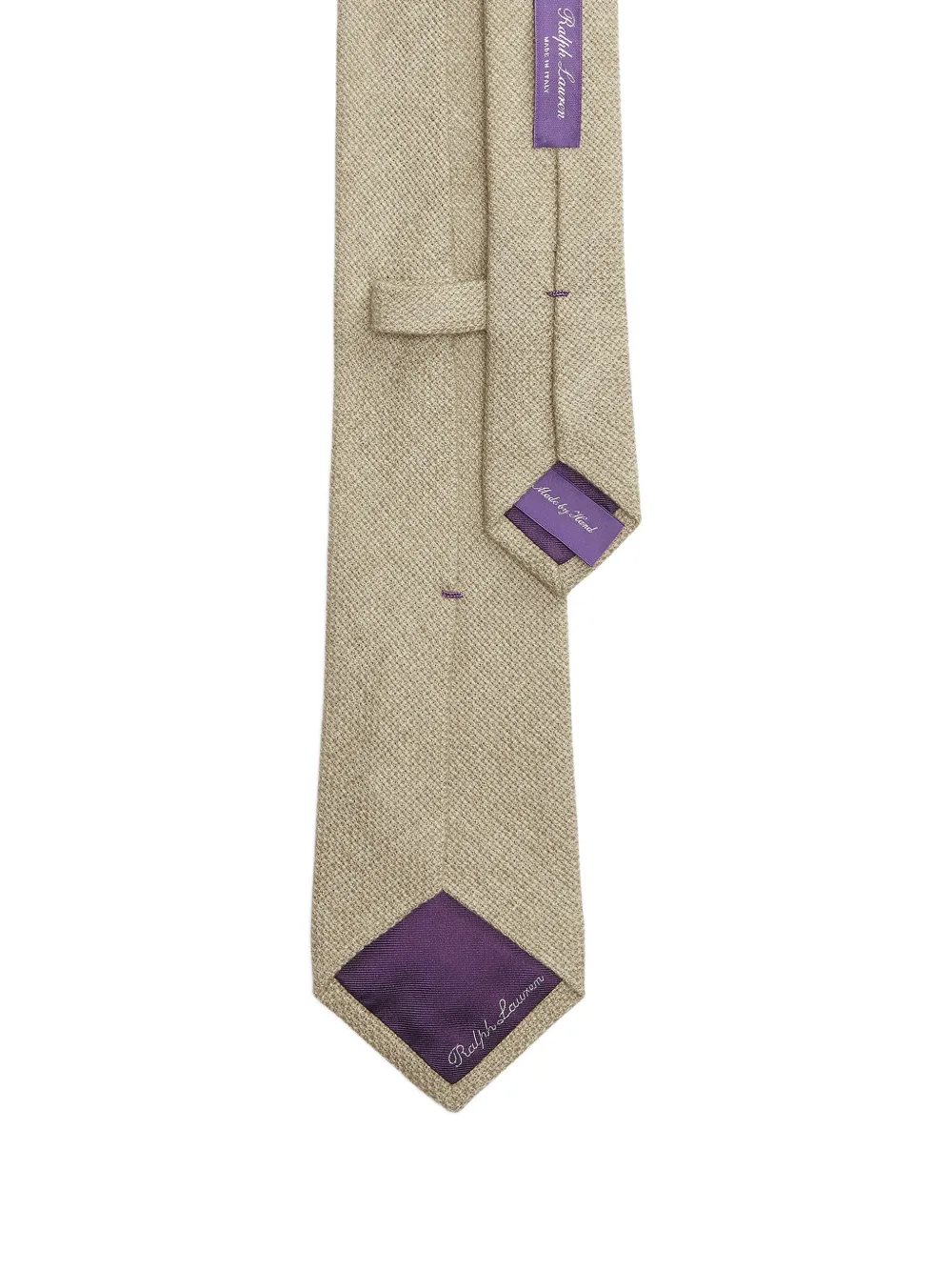 Ralph Lauren Purple Label piqué-texture tie | Image 2