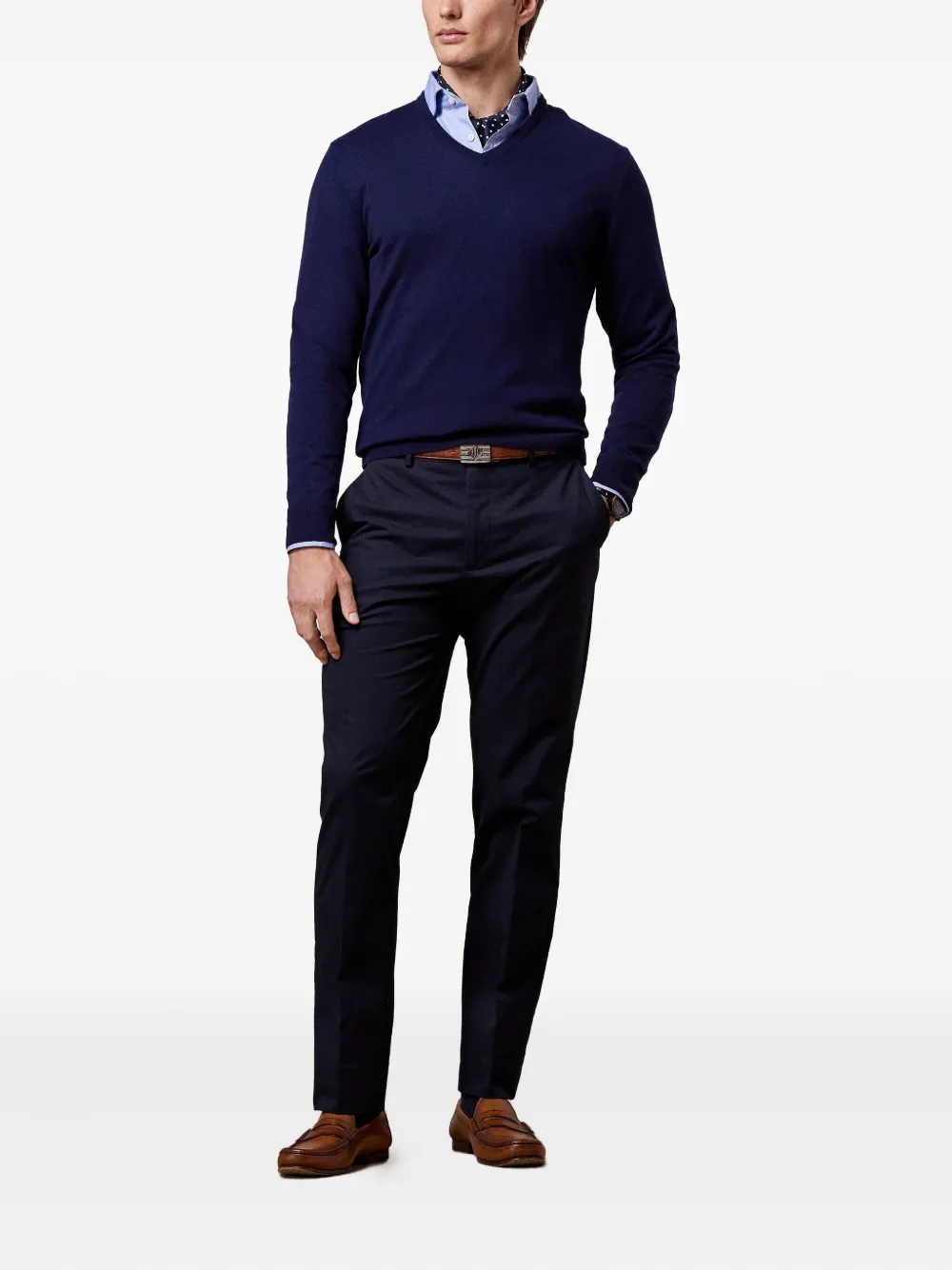 Ralph Lauren Purple Label Chino shorts Blauw