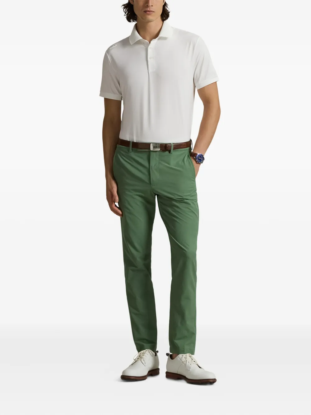 RLX Ralph Lauren short-sleeve polo shirt - Wit