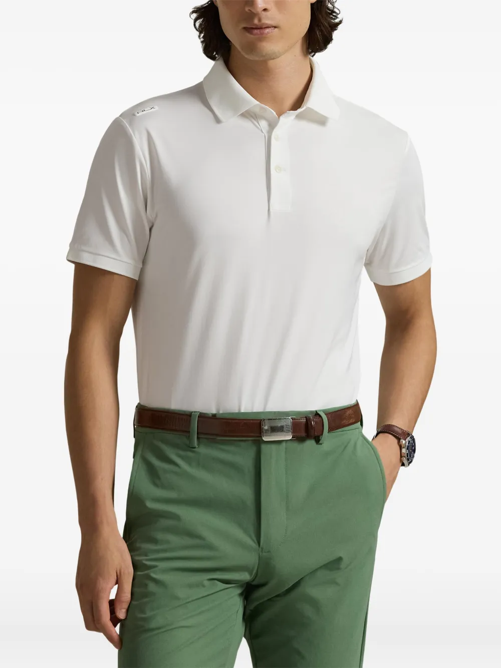 RLX Ralph Lauren short-sleeve polo shirt Wit