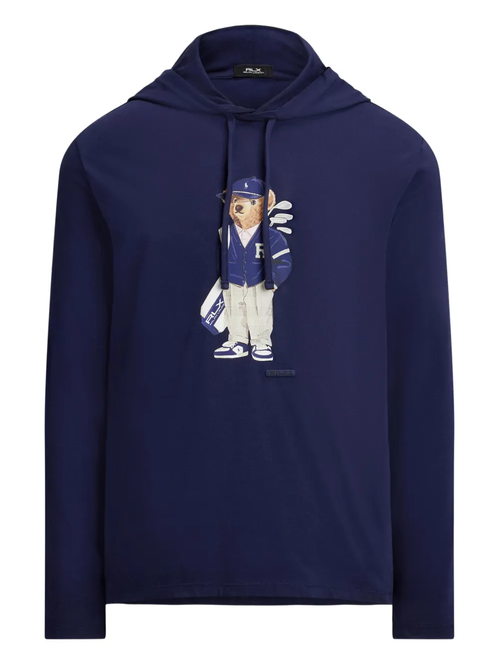 Polo Bear-print hoodie