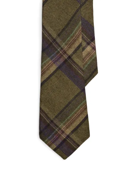 Ralph Lauren Purple Label チェック ネクタイ