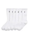 Polo Ralph Lauren cotton socks (pack of six) - White