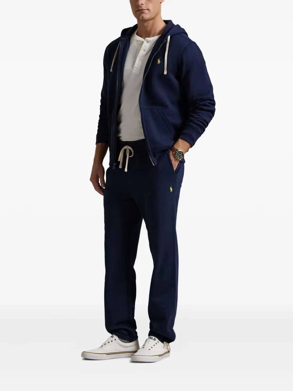 Polo Ralph Lauren Drawstring Track Pants In Blue