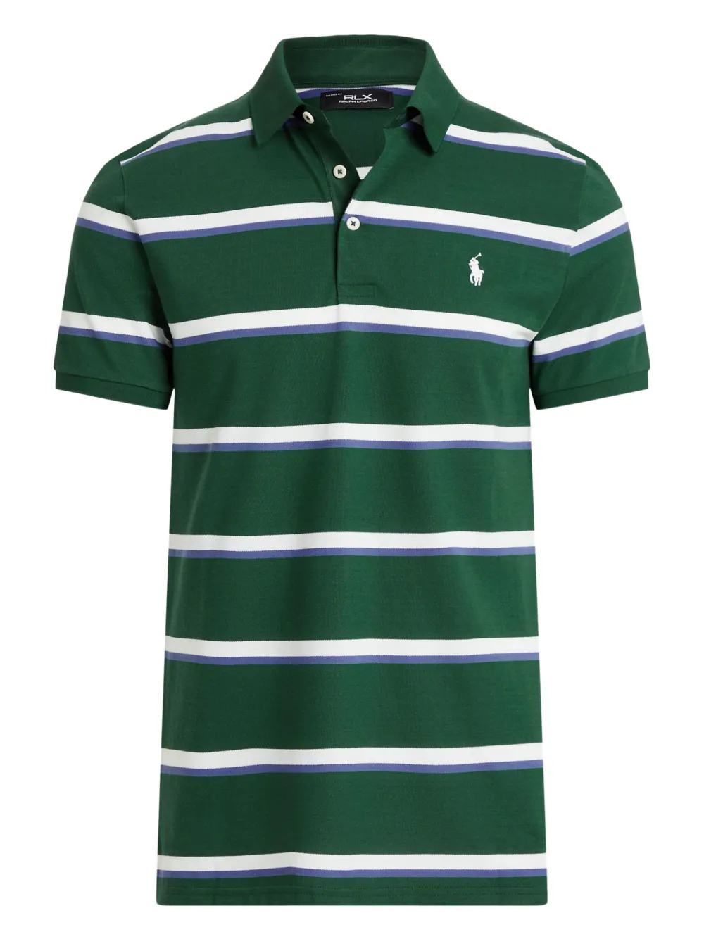 RLX Ralph Lauren striped polo shirt | Green | Image 1