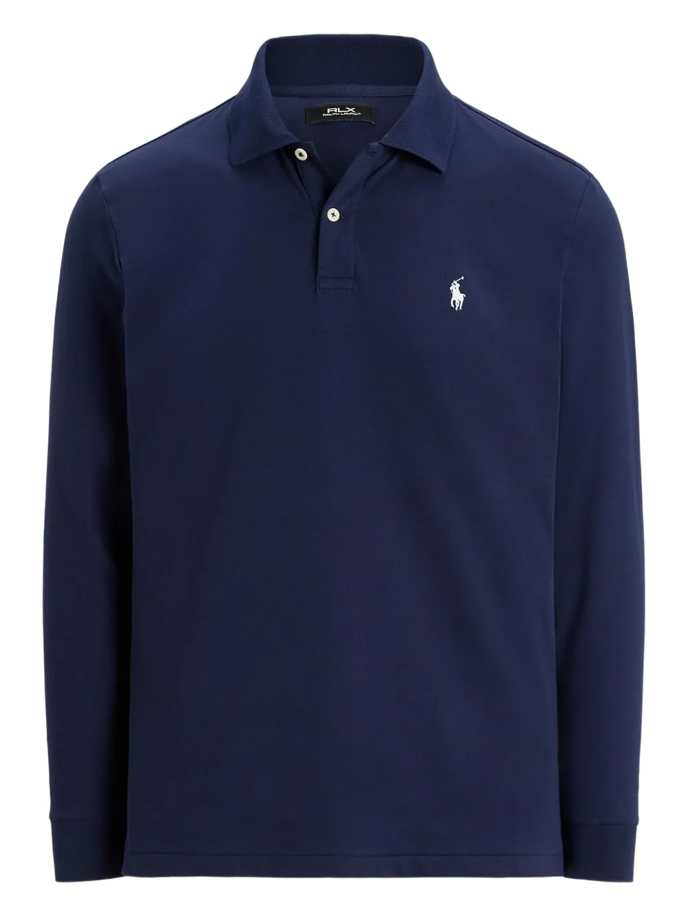 long-sleeve polo shirt