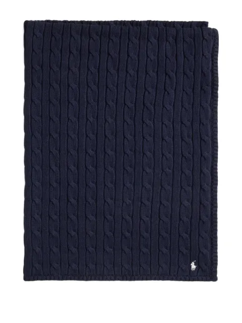 POLO RALPH LAUREN KIDS cable-knit blanket