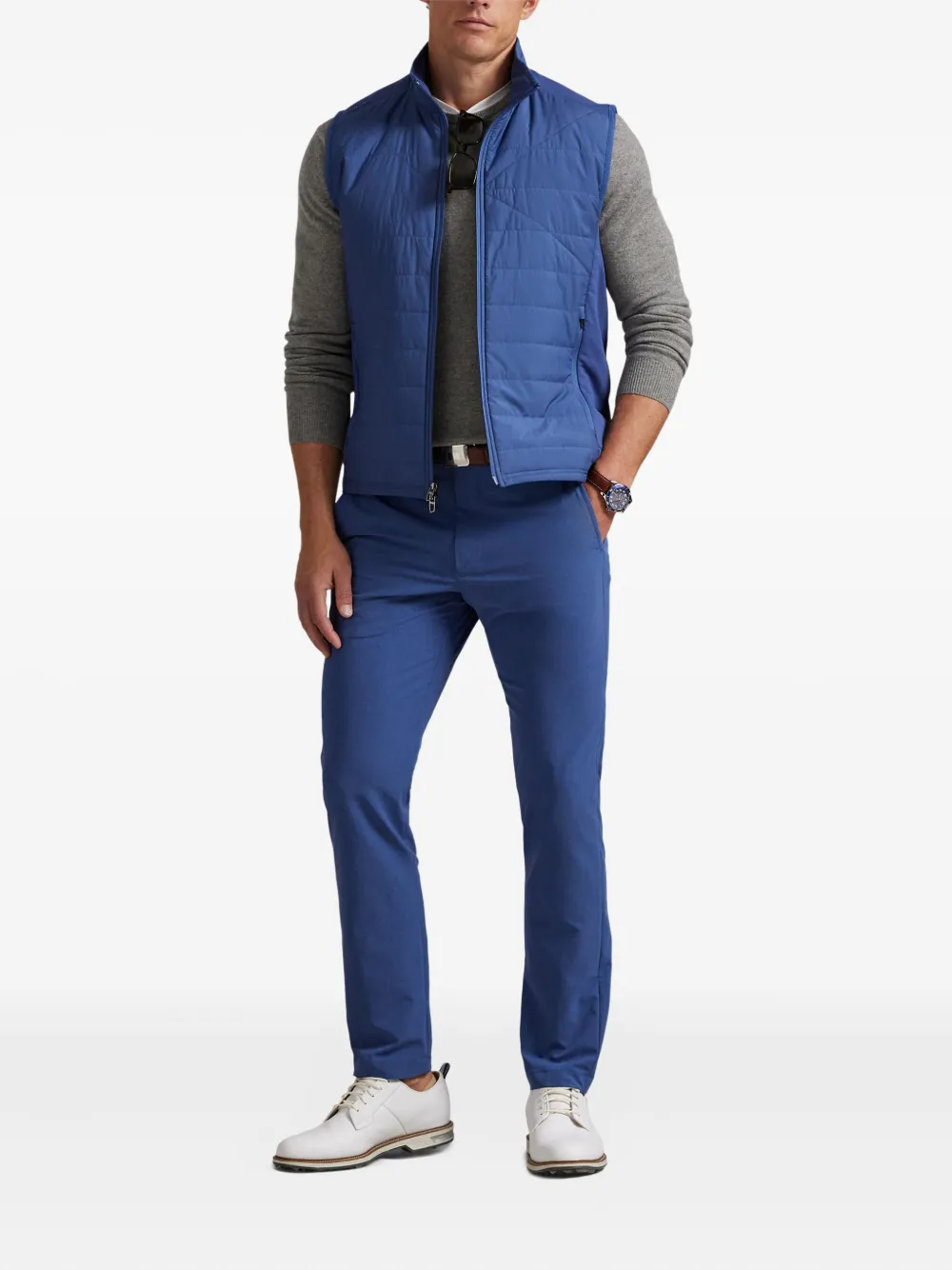 RLX Ralph Lauren Broek met zijzak Blauw