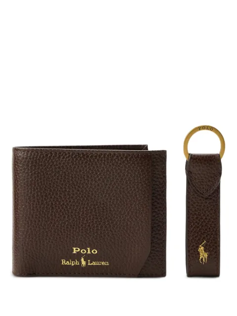 Polo Ralph Lauren pebble leather wallet