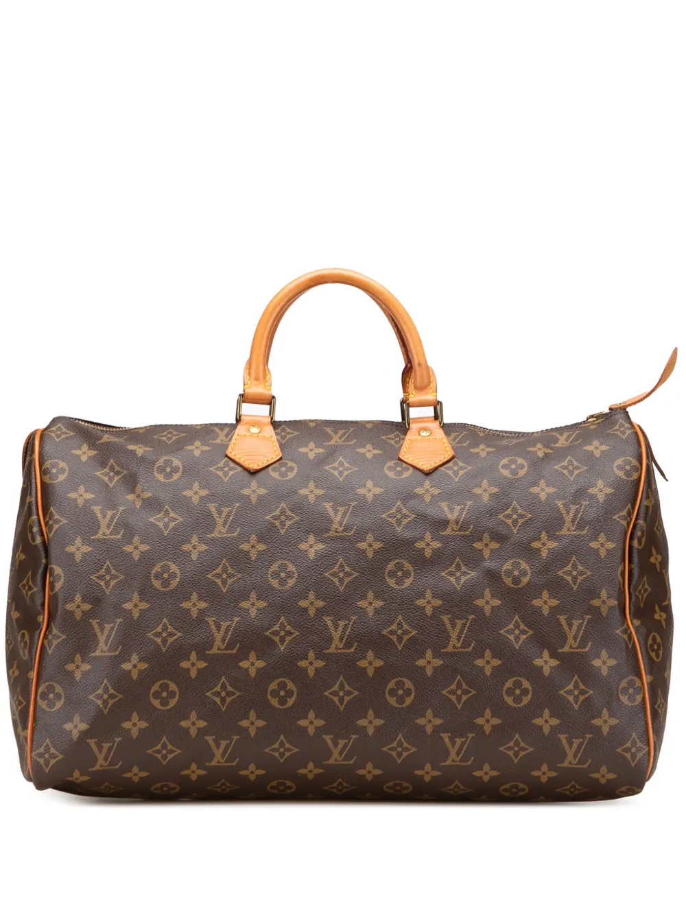 Louis Vuitton Pre-Owned 1987 Monogram Speedy 40 boston bag - ブラウン Louis Vuitton Pre-Owned 1987 Monogram Speedy 40 boston bag - ブラウン