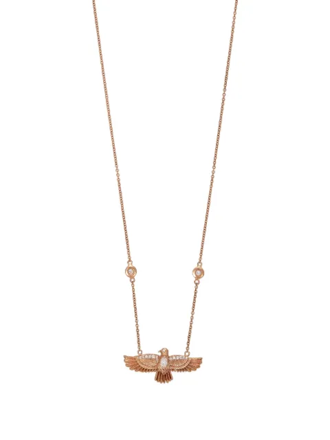 Jacquie Aiche 14K Yellow Gold Thunderbird Diamond necklace