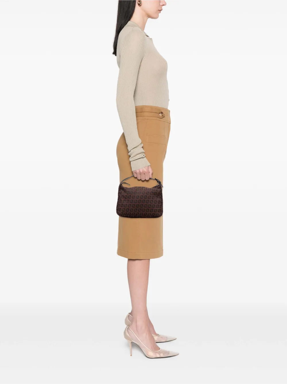 Fendi Pre-Owned 2000-2010 Zucchino Canvas handbag | Pre-Owned | Image 2