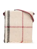 Burberry Pre-Owned 2000-2017 Nova Check Wool crossbody bag - Brown