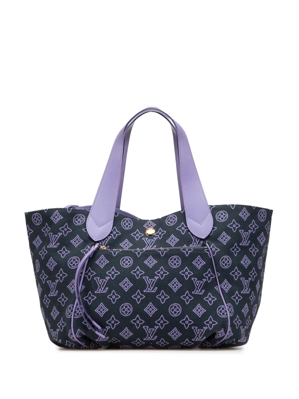 Louis Vuitton Pre-Owned 2009 Monogram Cabas Ipanema PM tote bag - ブルー Louis Vuitton Pre-Owned 2009 Monogram Cabas Ipanema PM tote bag - ブルー