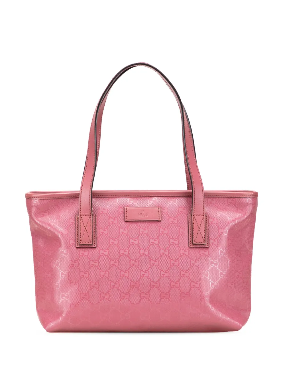Gucci Pre-Owned 2000-2015 GGインプリメ ジョイ トートバッグ - ピンク Gucci Pre-Owned 2000-2015 GGインプリメ ジョイ トートバッグ - ピンク