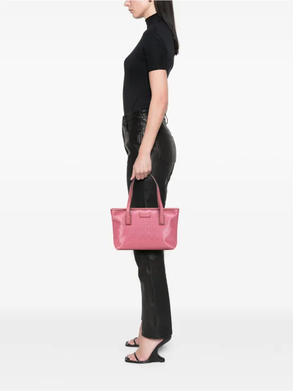 GUCCI インプリメ トート ピンク Gucci Pre-Owned 2000-2015 GGインプリメ ジョイ トートバッグ