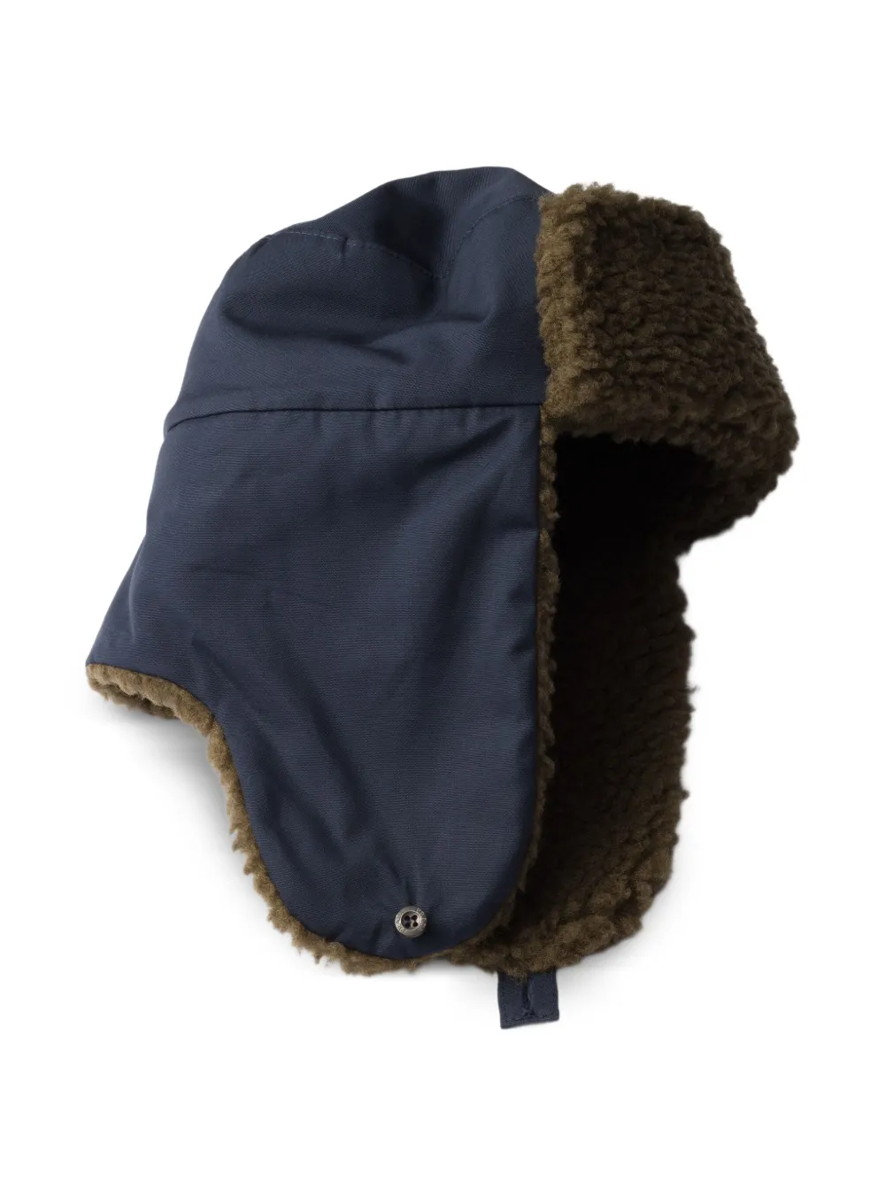 Prada Popeline fleece gevoerde hoed - Zwart