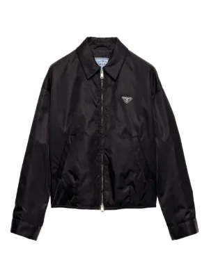 prada 18ss ブルゾン グリーン コットン混紡 ブルゾンジャケット | PRADA