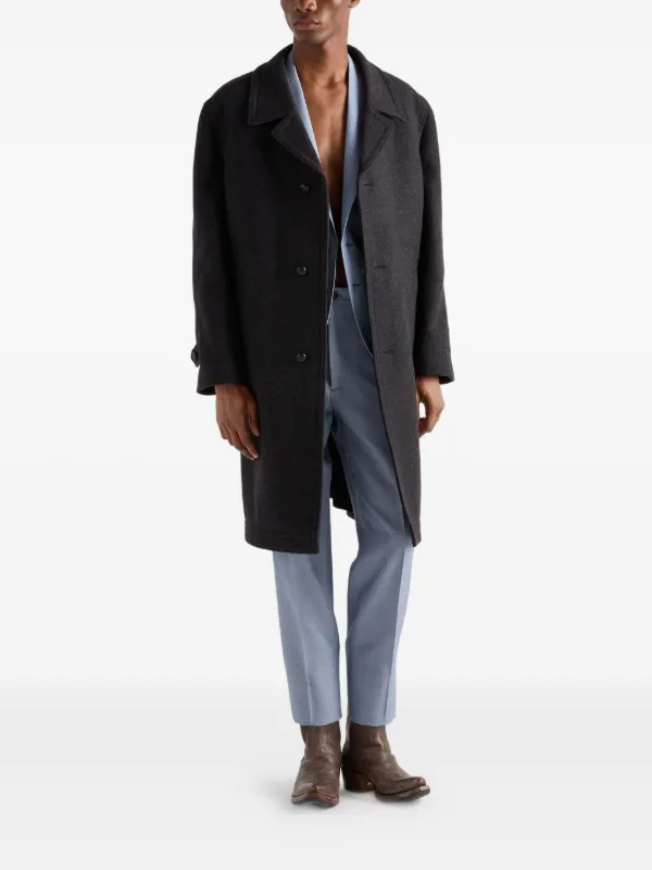 Prada ウールパンツ | ブルー | FARFETCH JP