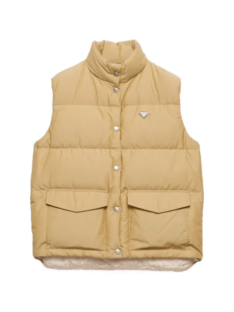 Prada gilet à design matelassé