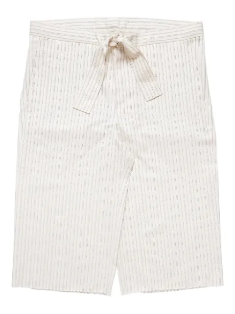 MM6 Maison Margiela pinstriped shorts