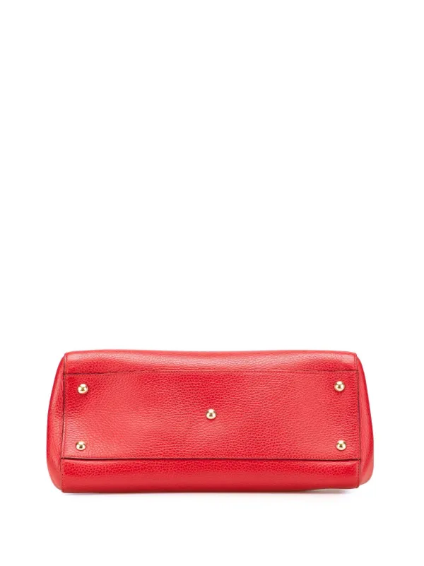 Gucci Pre-Owned 2000-2015 カーフスキン スウィング トップハンドル