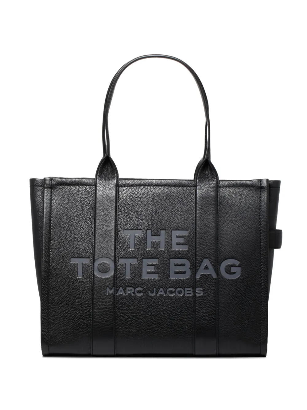Marc Jacobs The Leather grote shopper Zwart
