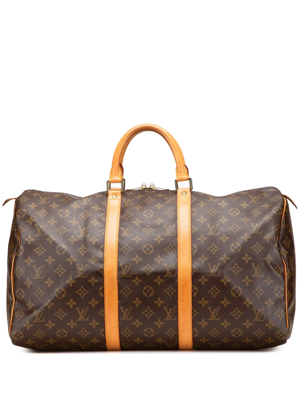Louis Vuitton Pre-Owned 1997 Monogram Keepall 50 travel bag - ブラウン Louis Vuitton Pre-Owned 1997 Monogram Keepall 50 travel bag - ブラウン