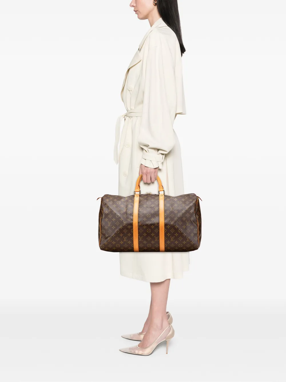 Louis Vuitton Pre-Owned 1997 Monogram Keepall 50 travel bag | Pre-Owned | Image 2