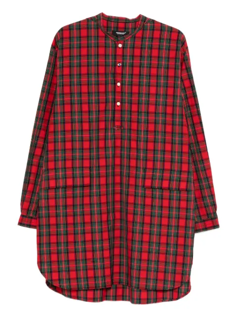 Undercover Plaid Pocket Shirt