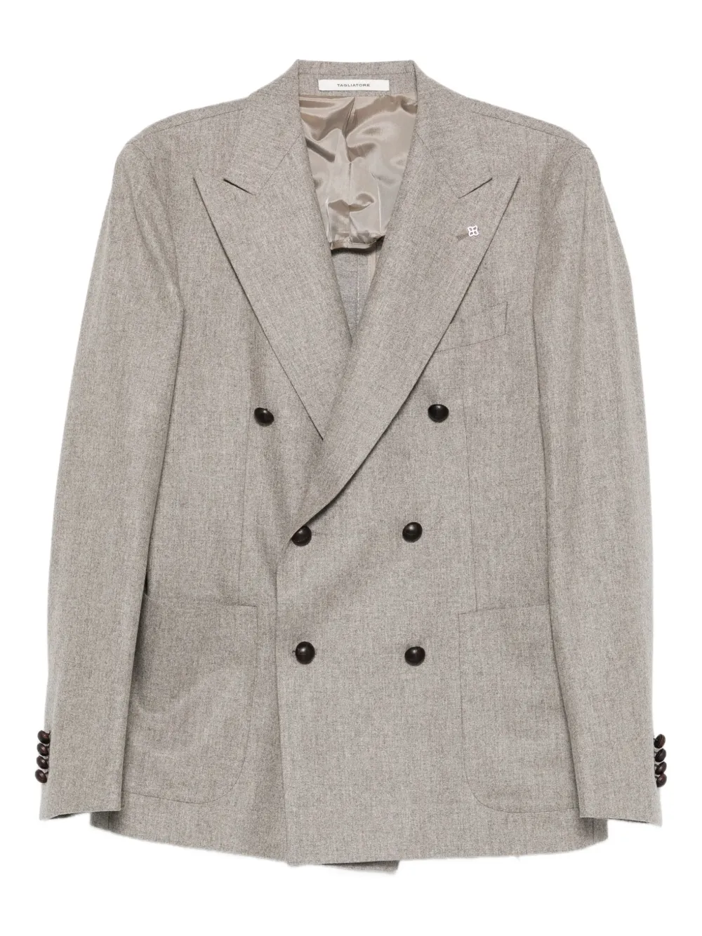 Tagliatore double-breasted blazer Grijs