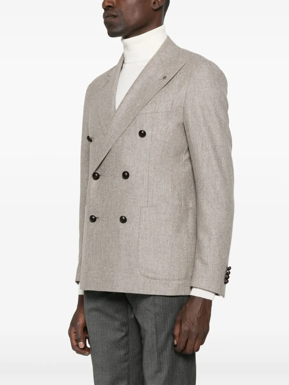 Tagliatore double-breasted blazer Grijs