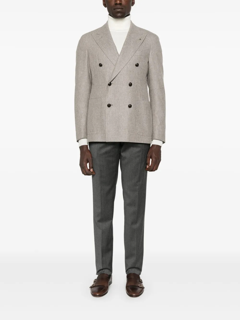 Tagliatore double-breasted blazer Grijs