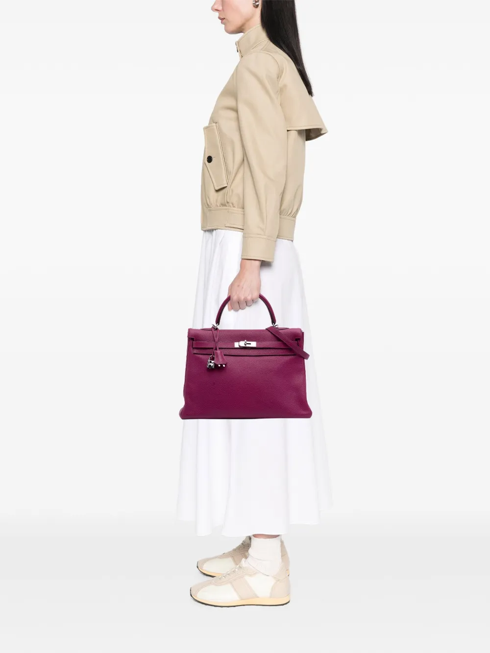 Hermès Pre-Owned 2011 Togo Kelly II Retourne 35 satchel | Pre-Owned | Image 2