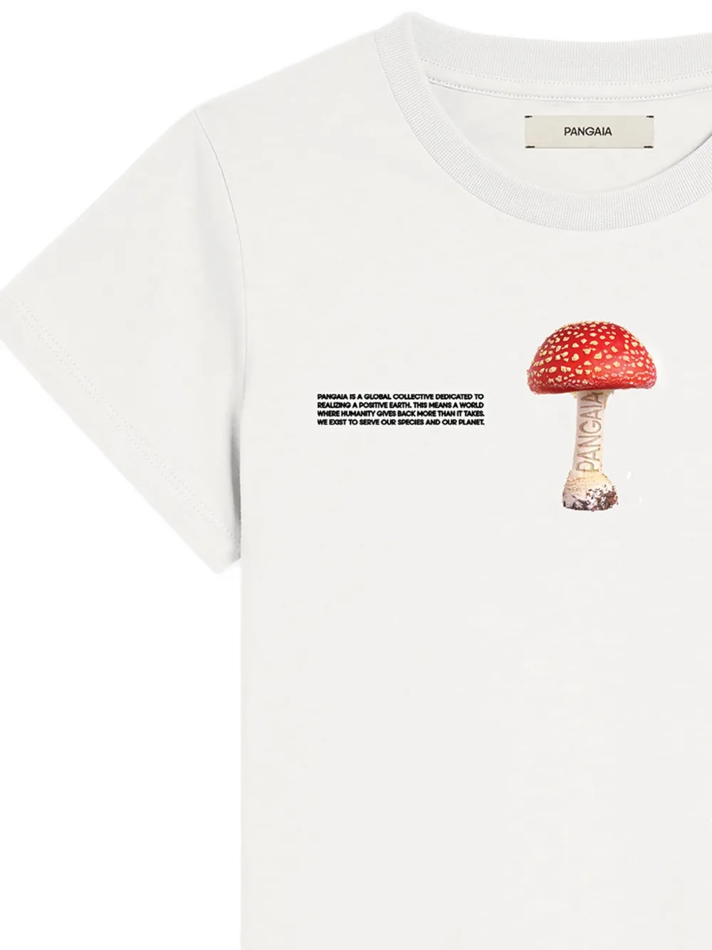 Pangaia Kids mushroom-print T-shirt | Boys T-Shirts | Image 2
