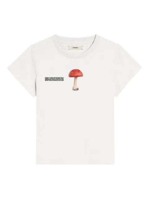 Pangaia Kids mushroom-print T-shirt