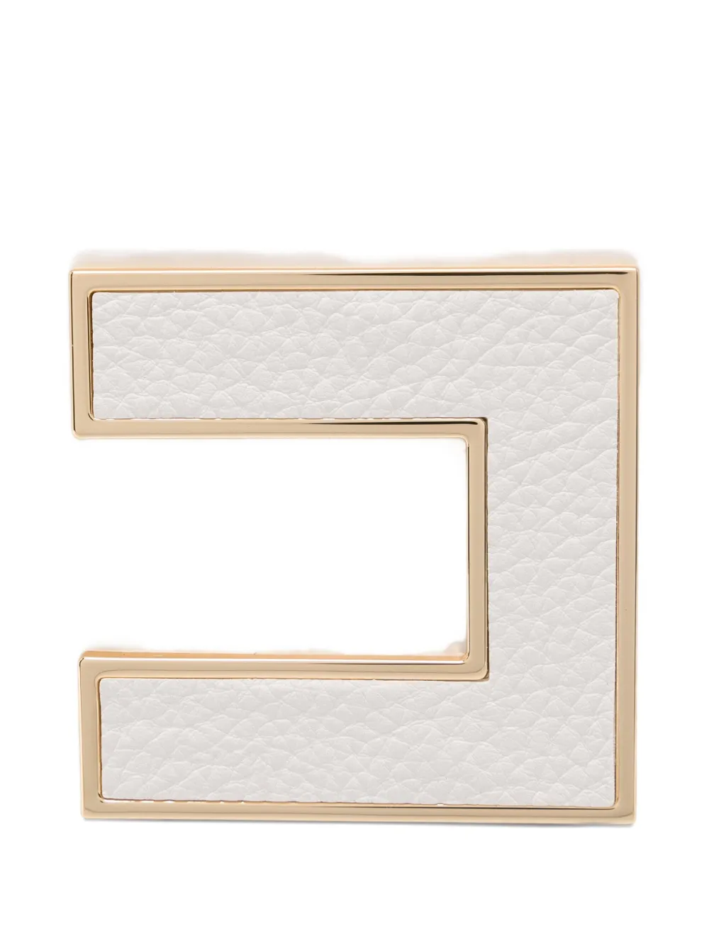 Elisabetta Franchi Logo-plaque Tote Bag In White
