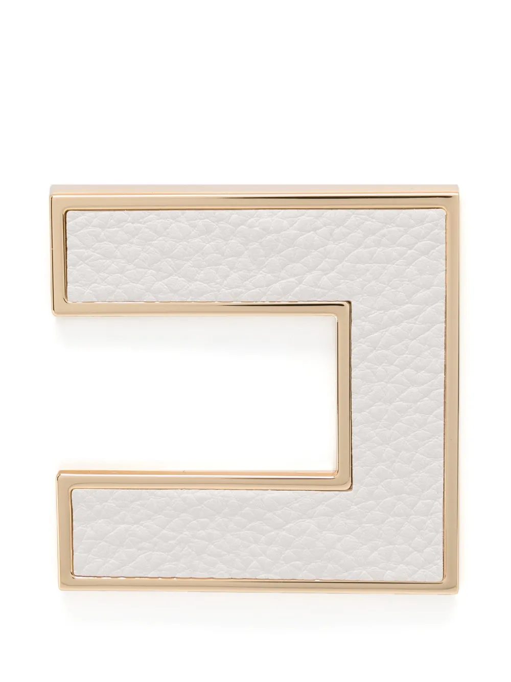 Elisabetta Franchi Heuptas met logoplakkaat Wit