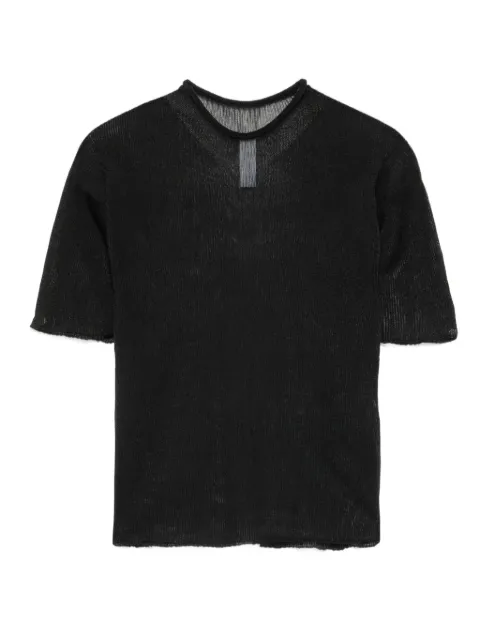 CFCL ribbed-knit short-sleeve top