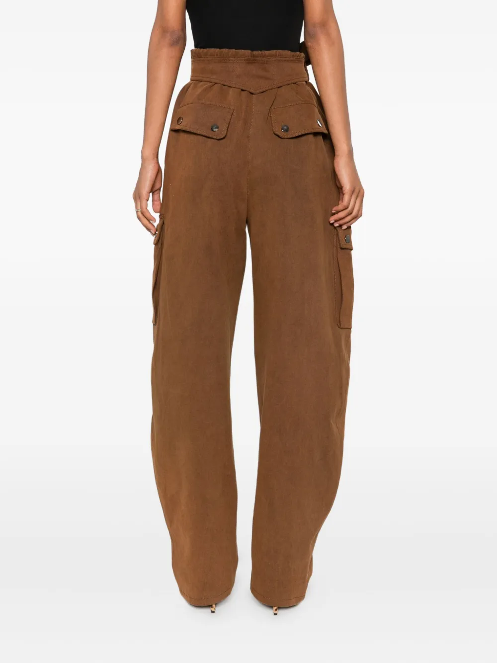 THE ANDAMANE Cargo broek Bruin