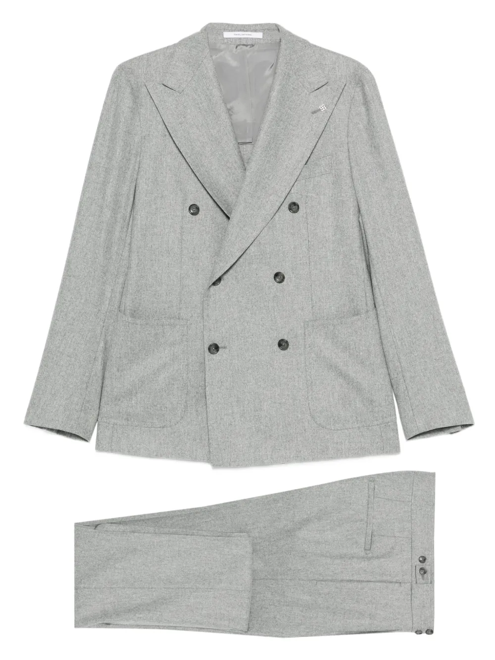 Tagliatore double-breasted suit | Grey | Image 1