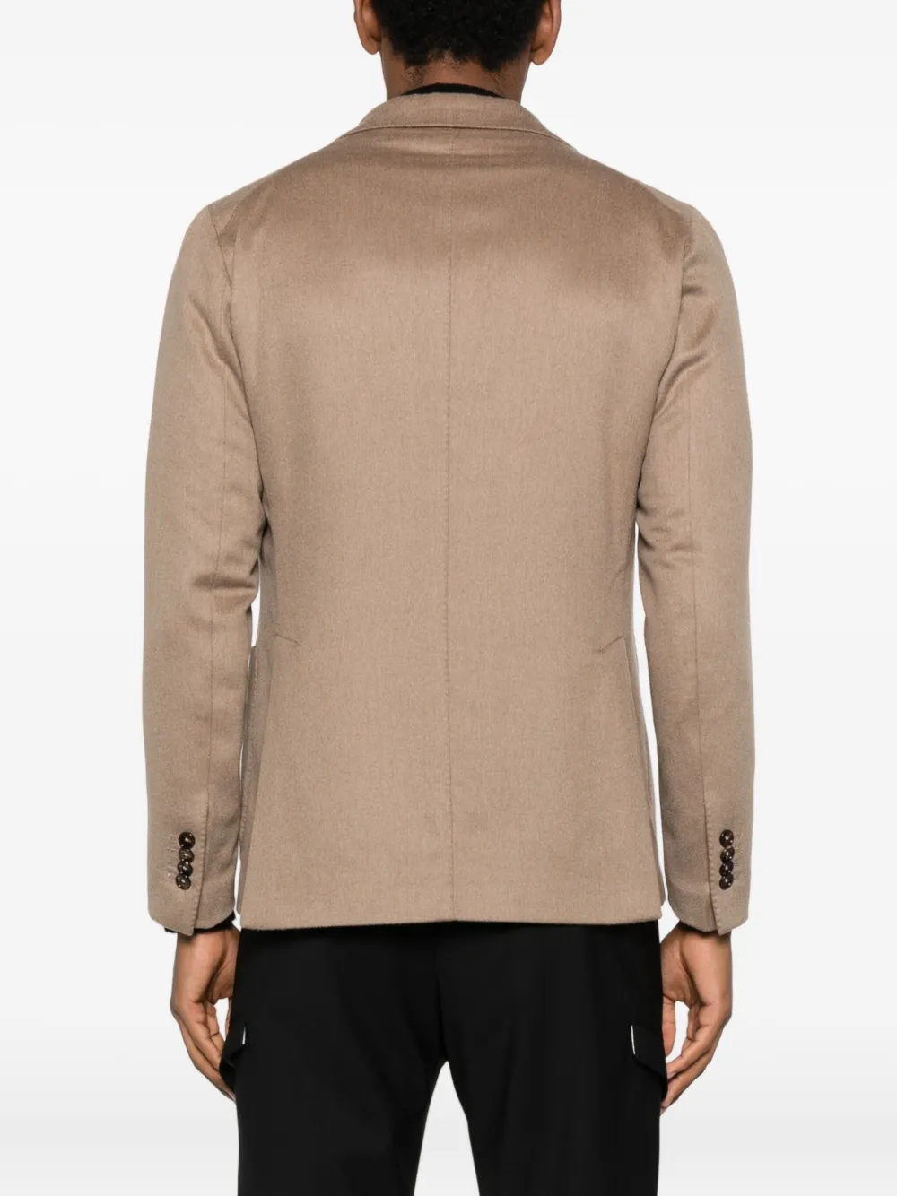 Tagliatore Double-breasted Jacket In Neutral