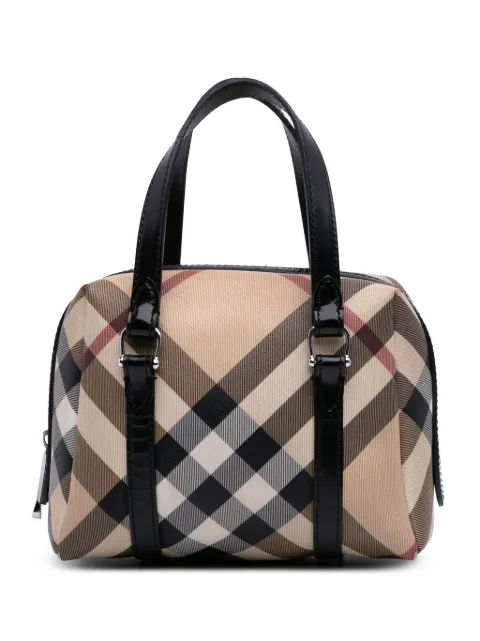Burberry Pre-Owned 2000-2017 Supernova Check Canvas handbag